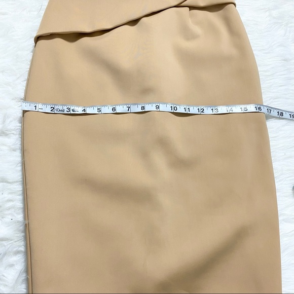 C/MEO COLLECTIVE Tan Pencil Skirt - Picture 4 of 9